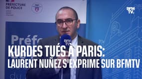 Kurdes tués à Paris: Laurent Nuñez, préfet de police de Paris, s'exprime après le rassemblement émaillé de violences