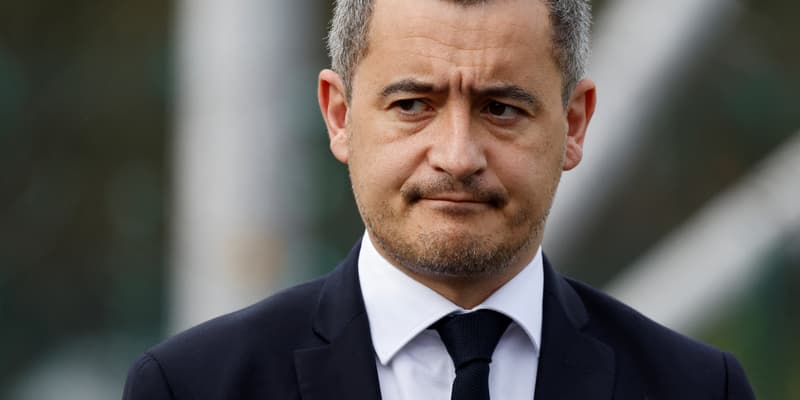 Le ministre de l'Intérieur, Gérald Darmanin à Versailles, le 31 mars 2023.