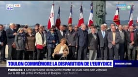 Toulon: une cérémonie émouvante pour commémorer la disparition du sous-marin Eurydice