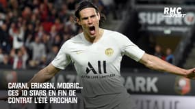 Cavani, Eriksen, Modric : Ces dix stars en fin de contrat l’été prochain
