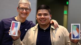 Les ventes d'iPhone génèrent 56% du chiffre d'affaires d'Apple grâce aux modèles les plus chers (iPhone 7, 8 et X)