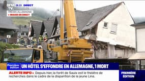L'effondrement d'un hôtel en Allemagne fait un mort et huit personnes piégées sous les décombres