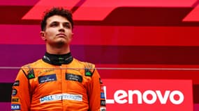 Lando Norris lors du GP de Chine, le 21 avril 2024.