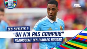 Euro 2024 : "On n'a pas compris", les Belges vexés par les sifflets de leurs fans