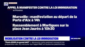 Marseille: mobilisation contre la loi immigration