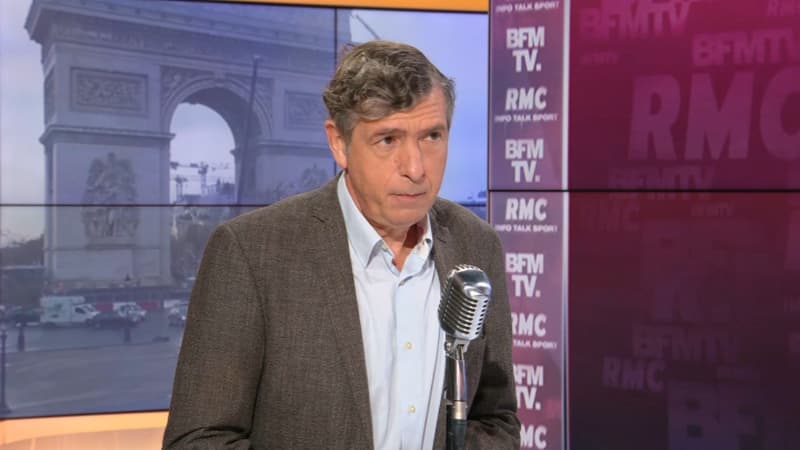 L'infectiologue Éric Caumes, de l'hôpital Pitié-Salpêtrière à Paris, le 3 novembre 2021 sur RMC/BFMTV