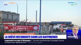 Carburant: la grève reconduite dans la raffinerie Esso de Fos-sur-Mer 
