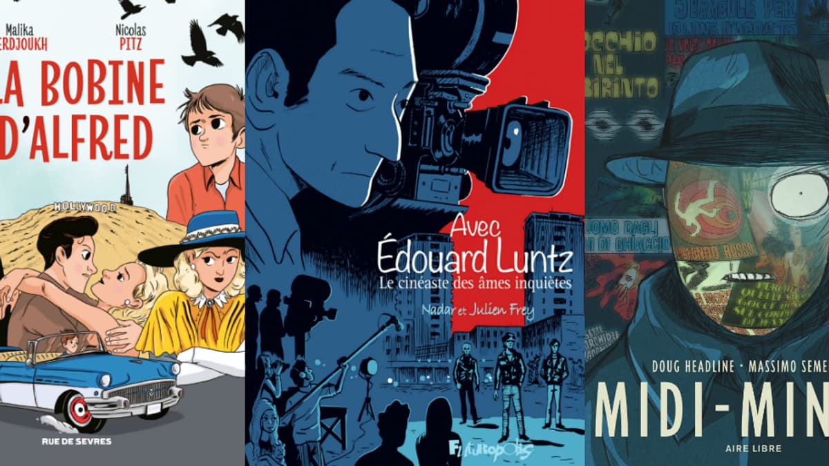 Couvertures de BD parlant de cinéma Couvertures de BD parlant de cinéma