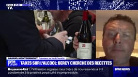 Taxes sur l'alcool: "Ça va peser lourd sur notre filière", estime Samuel Montgermont (président de Vin & Société)