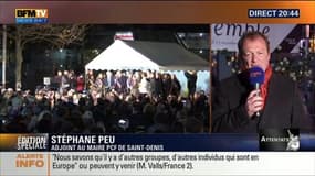 Attentats de Paris: "Je suis extrêmement choqué qu'il y ait une fois de plus une stigmatisation de la ville de Saint-Denis", Stéphane Peu