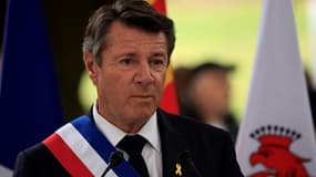 Le maire de Nice Christian Estrosi, le 7 octobre 2024 à Nice