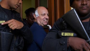 Christophe Naudin à Saint-Domingue, en mai 2017.