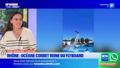 Tous terrains du lundi 20 janvier - Rhône : Océane Corbet reine du flyboard 