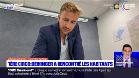 Législatives dans les Hautes-Alpes: Dorian Deininger (LR) dresse ses priorités pour le territoire