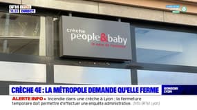 Incendie dans une crèche "People&Baby" : la métropole demande la fermeture temporaire
