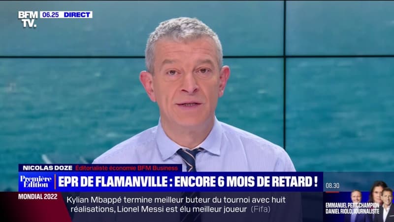 Six mois de retard en plus pour l'ouverture de l'EPR de Flamanville
