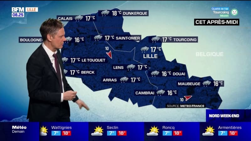 Meteo Nord Pas de Calais une journee grise et humide ce dimanche avant le retour du beau temps jusqu a 17 C attendus a Lille 1492825