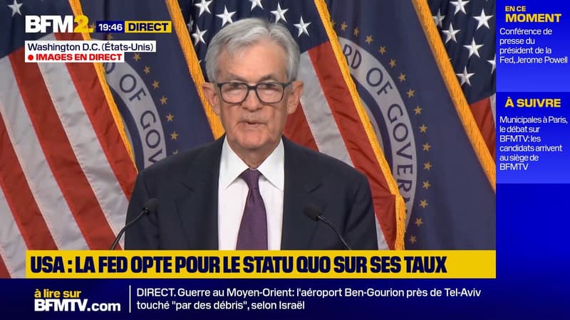 Fed: l'envolée des prix de l'énergie va accentuer l'inflation "à court terme", dit Jerome Powell
