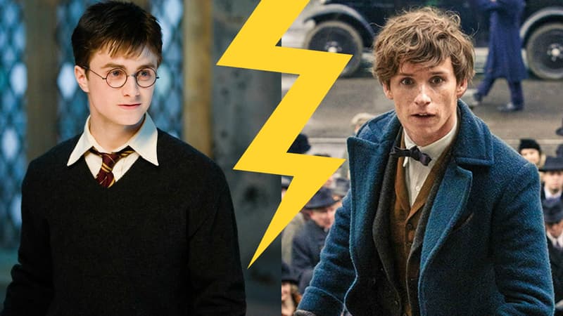 Harry Potter et Robert Dragonneau, les sorciers imaginés par J.K. Rowling
