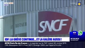 Île-de-France: la grève de la SNCF continue et la galère des voyageurs aussi