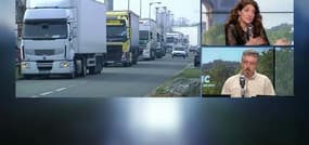 Routiers en grève: "Le gouvernement crée du dumping social dans notre secteur" 