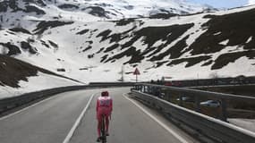 Tadej Pogacar lors de la 15e étape du Giro, le 19 mai 2024.