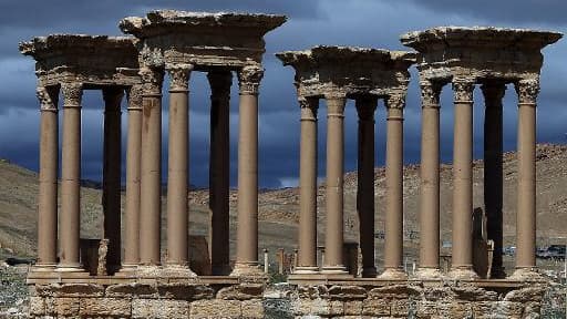 Le site de Palmyre en Syrie, le 14 mars 2014