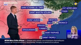 Météo Côte d’Azur: un voile nuageux important, 18°C à Tende et 24°C à Menton