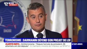 Gérald Darmanin: "Depuis l'arrivée du président de la République, nous avons expulsé quasiment 600 personnes fichées pour radicalisation dans leur pays d'origine"