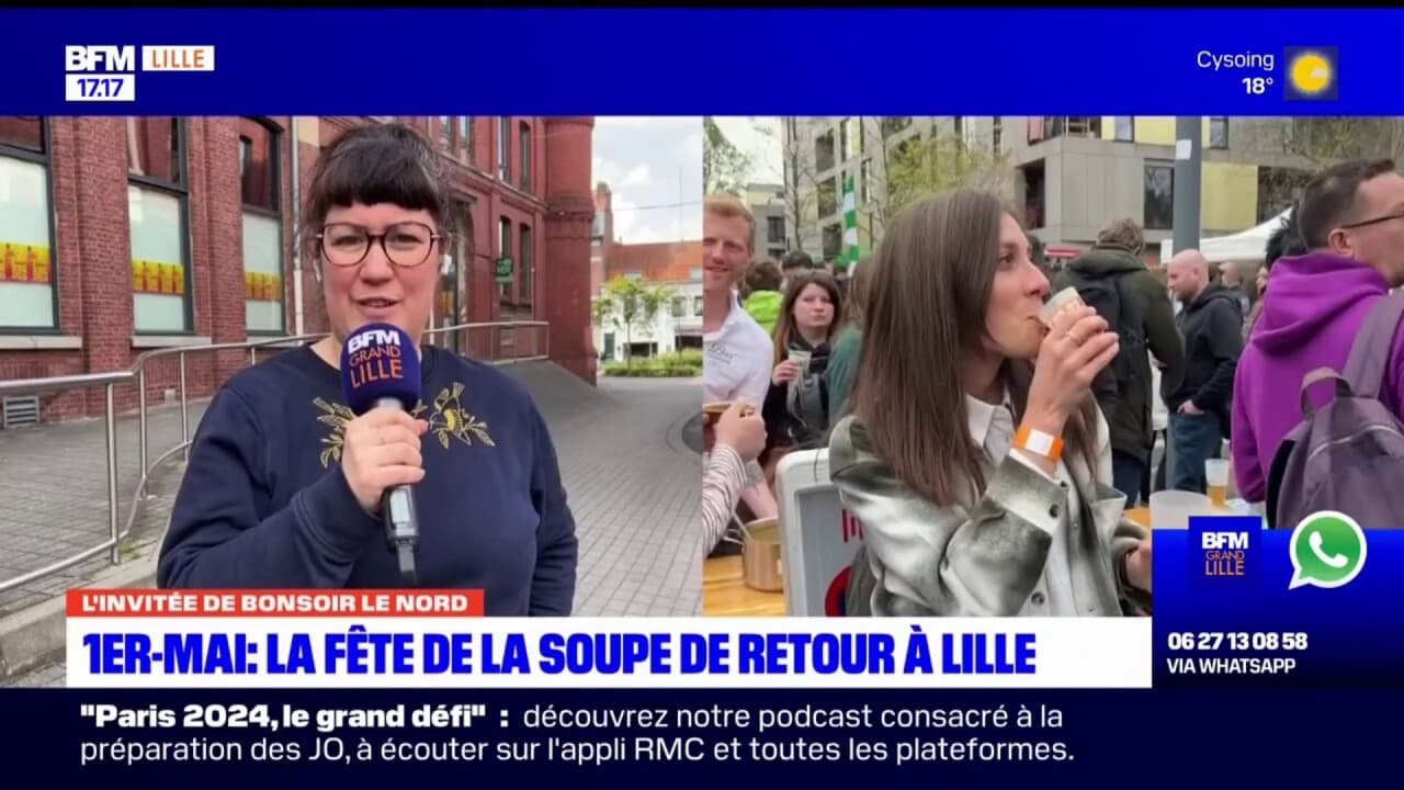 Lille: la fête de la soupe organisée ce mercredi 1er mai