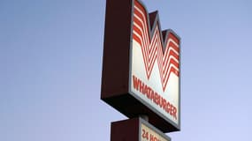 Le logo de la chaîne de fastf-food Whataburger.