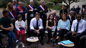 Emmanuel Macron dans l'Hérault