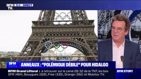 Pour Olivier Berthelot-Eiffel, descendant de Gustave Eiffel, le maintien des anneaux olympique "défigure la tour Eiffel"