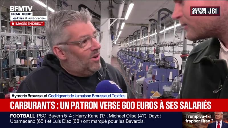 "C'était nécessaire": En Haute-Vienne, un patron verse 600 euros à ses salariés pour les aider à payer le carburant