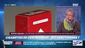 Sanctionner les acheteurs de cigarettes de contrebande? "On estime qu'un paquet sur quatre est vendu à la sauvette"