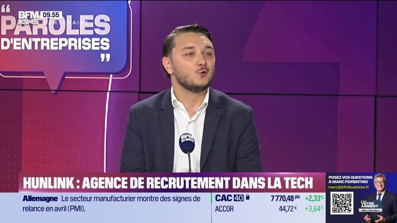 Mathias Bau (Hunlink): Hunlink, agence de recrutement dans la Tech - 03/05