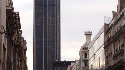 Le haut de la rue de Rennes, vers la tour Montparnasse