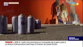 Paris: le tunnel des Tuileries transformé en galerie street-art