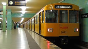 Le métro à Berlin (image d'illustration)