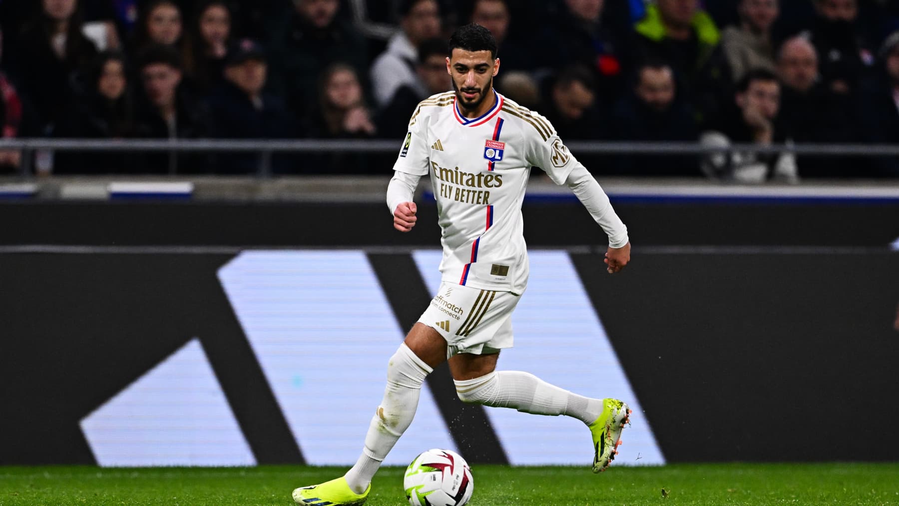 Saïd Benrahma avec l'OL, 16 février 2024