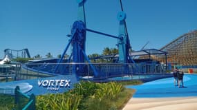 L'attraction Vortex au parc Sea World en Australie en 2021. 