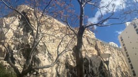 La falaise de Samatan, à Marseille.