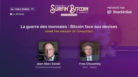 La guerre des monnaies: bitcoin face aux devises, écoutez le débat