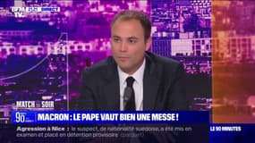 Emmanuel Macron à la messe du pape: "Je constate une petite faille narcissique et un besoin invraisemblable de se mettre en avant de manière systématique", répond Charles Consigny