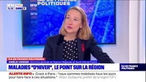 Grippe, Covid-19, bronchiolite: Amélie Verdier, directrice générale de l'ARS d'Île-de-France, fait un point sur la situation dans la région
