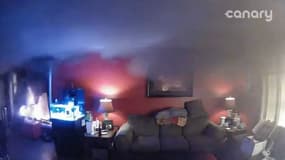 Après avoir quitté Fort McMurray, un couple canadien a vu en direct depuis son smartphone les flammes arriver dans leur séjour.