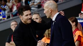 Zinedine Zidane et Diego Simeone