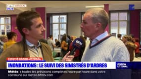 Pas-de-Calais: le suivi des sinistrés d'Ardres après les inondations