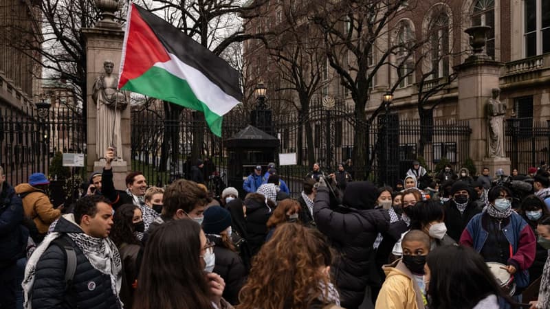 États-Unis: un campement solidaire avec Gaza installé sur le campus de l'université Columbia