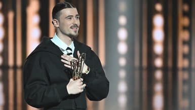 Pierre Garnier aux Victoires de la musique 2025, le 14 février 2025.